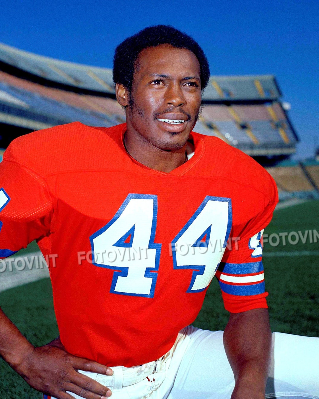 FLOYD LITTLE Photo Picture DENVER Broncos Football Print in 8x10, 8