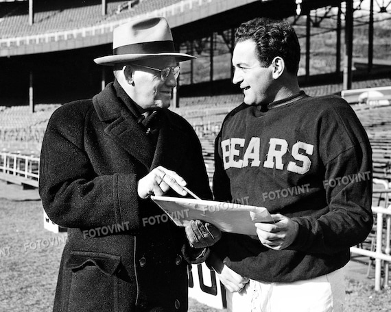 George HALAS \u0026 Sid LUCKMAN Photo 