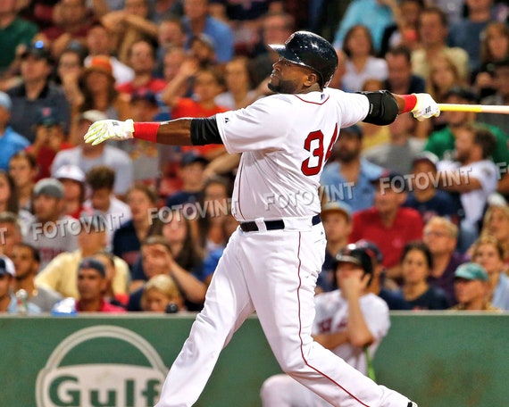 DAVID ORTIZ Photo Picture big Papi at FENWAY Park 