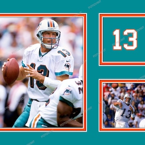 Dan Marino MIAMI DOLPHINS Photo Picture Poster Collage FOOTBALL Print 8x10, 8.5x11, 11x14 or 16x20