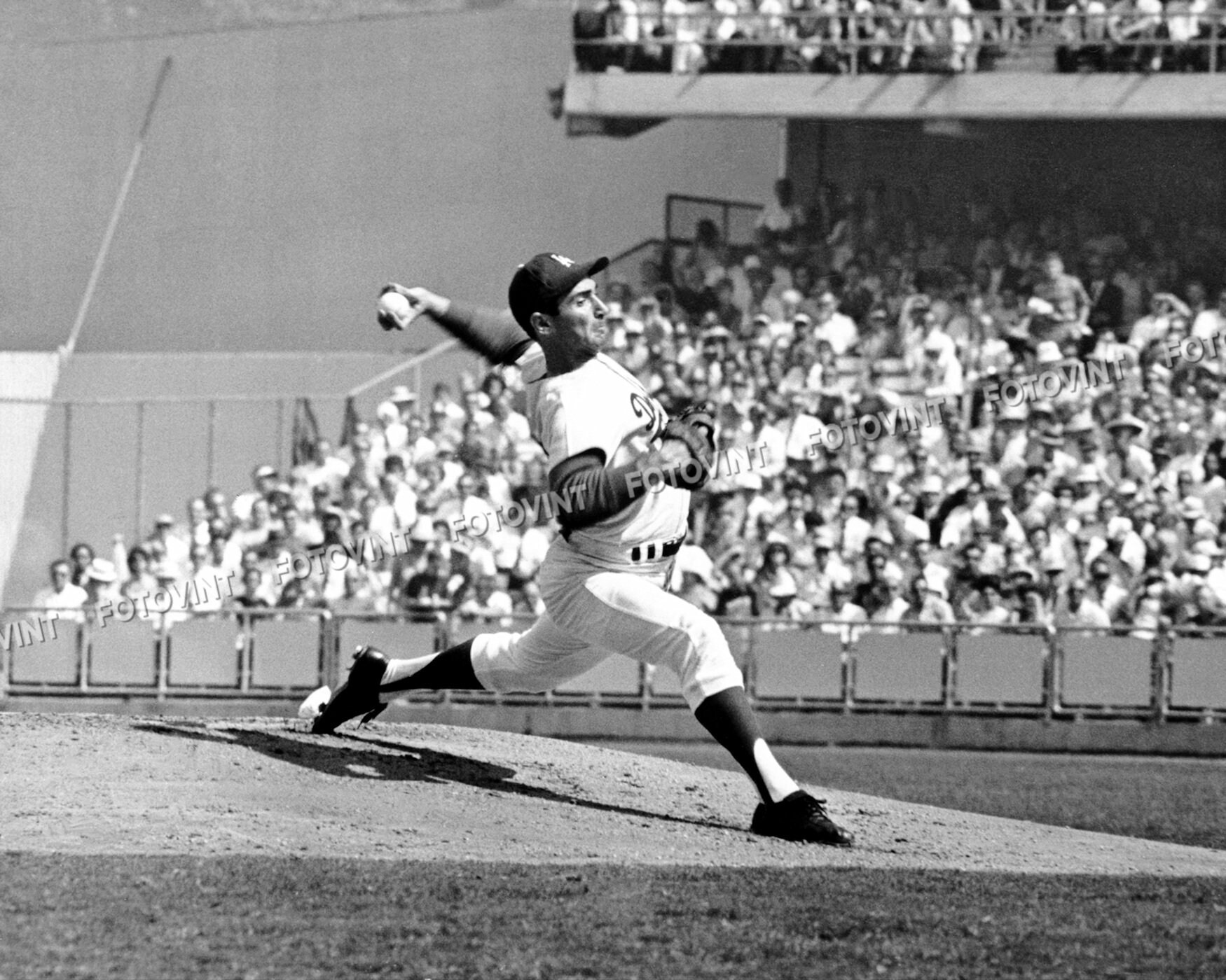 SANDY KOUFAX 1965 World Series Photo Picture Los Angeles - Etsy Israel