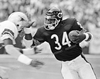 WALTER PAYTON Photo Picture CHICAGO Bears Football Photograph Print 8x10, 8.5x11, 11x14, 11x17 or 16x20  (WP1)