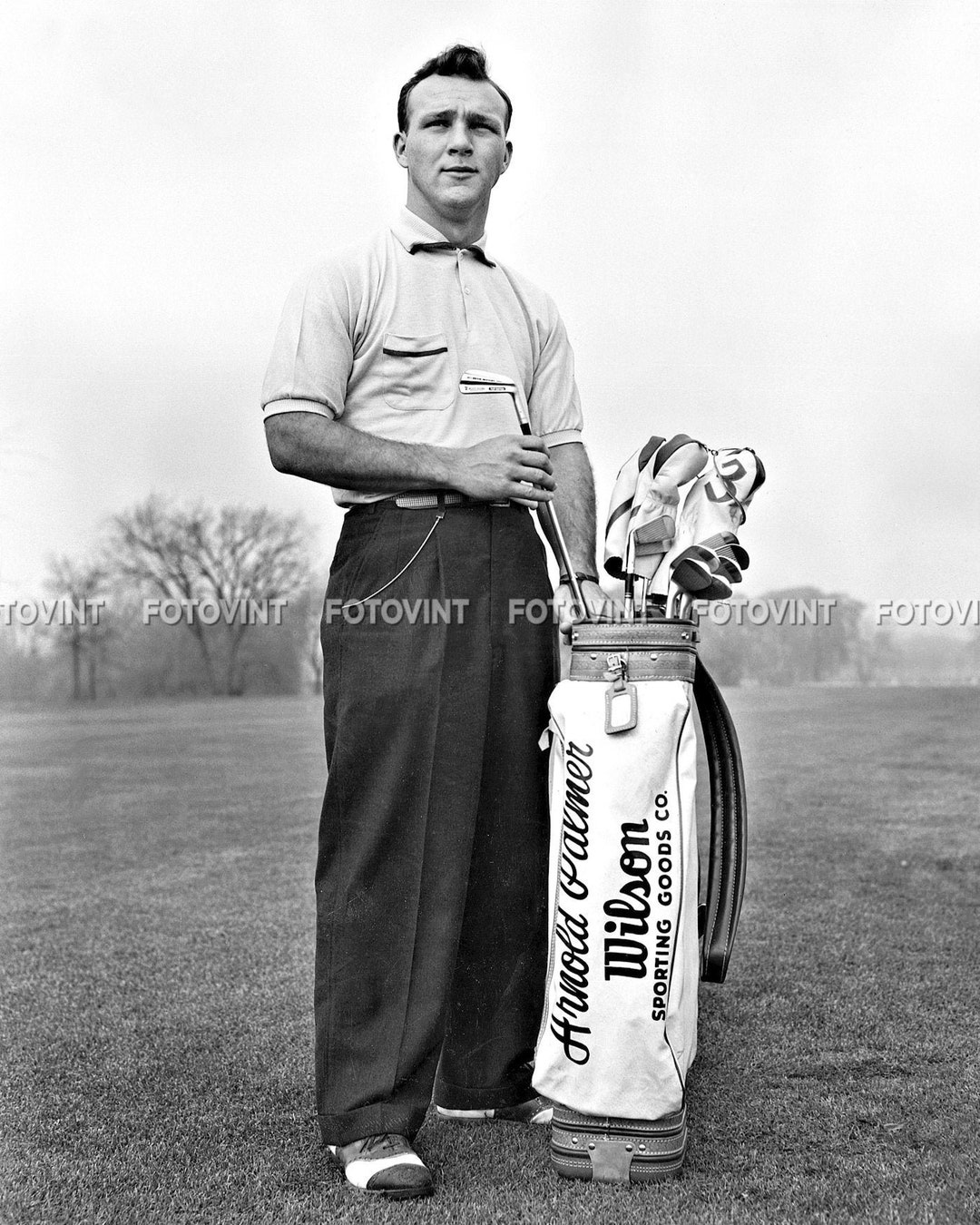 ARNOLD PALMER Golf Photo Picture VINTAGE Photograph Print 8x10