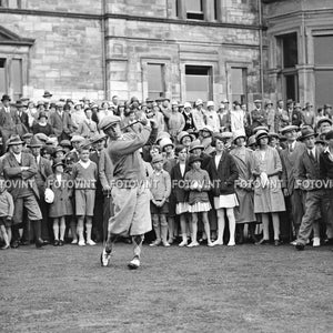 BOBBY JONES Photo Picture 1927 British Open St. Andrews Scotland Vintage Golf Photograph Print 8x10, 8.5x11, 11x14 or 16x20  (BJ3)