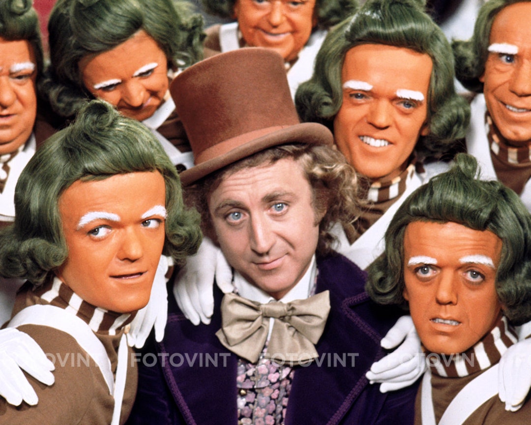 Gene Wilder WILLY WONKA Oompa Loompa Photo Picture CHOCOLATE