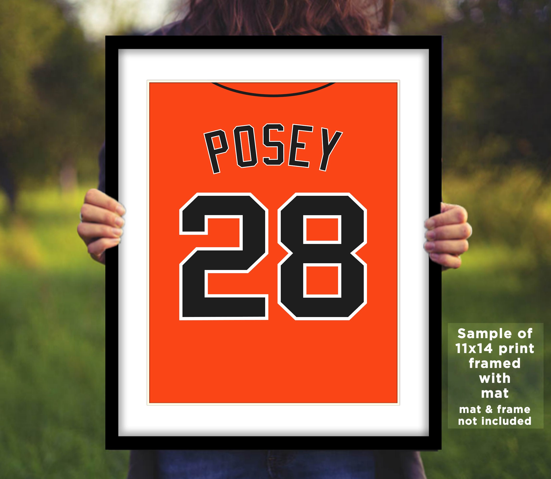 Buy BUSTER POSEY Jersey Photo Picture Art San Francisco Giants Online in  India 