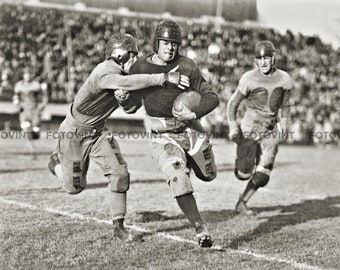 Vintage 1930s FOOTBALL Photo Picture LEATHERHEAD HELMET Era Photograph  Print 8x10, 8.5x11, 11x14 or 16x20 - Etsy