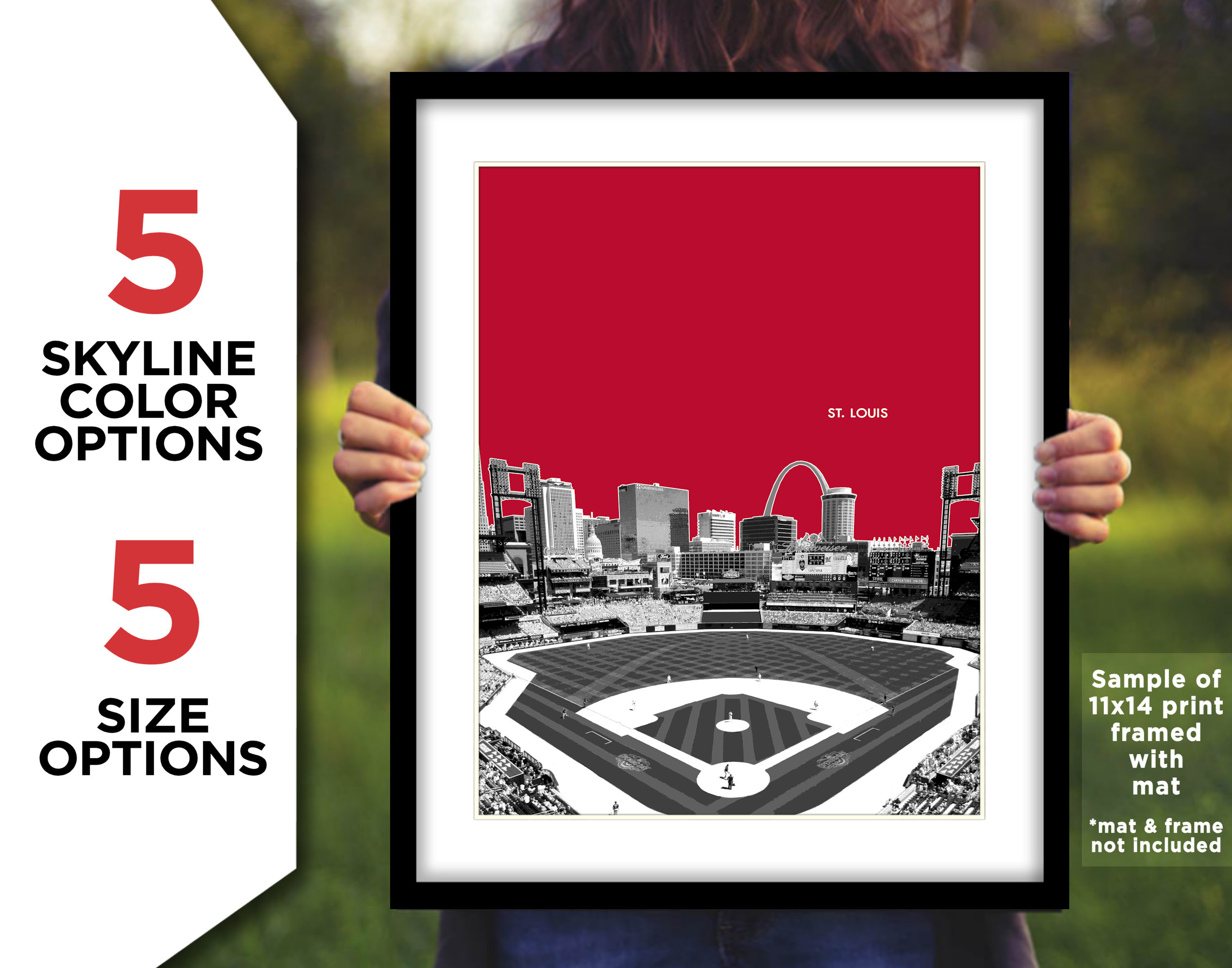 MLB St. Louis Cardinals Posters, Baseball Wall Art Prints & Sports Room  Decor