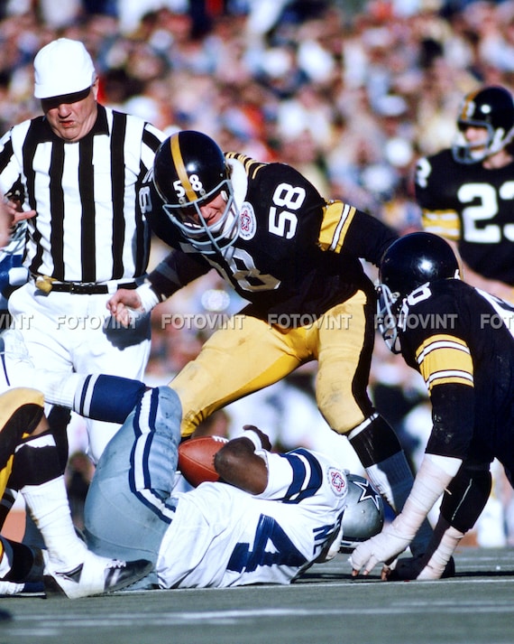 JACK LAMBERT Photo Picture PITTSBURGH Steelers Steel Curtain | Etsy