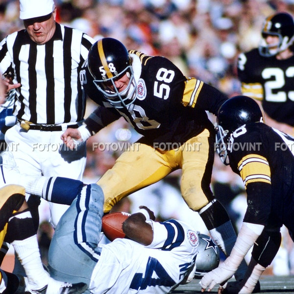 JACK LAMBERT Photo Picture PITTSBURGH Steelers Steel Curtain Vintage Photograph Print 8x10, 8.5x11 or 11x14 (JL1)