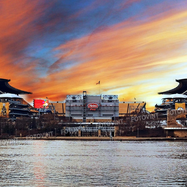 HEINZ FIELD Photo Picture PITTSBURGH Steelers Stadium Football Photograph Print 8x10, 8.5x11, 11x14, 11x17 or 16x20  (HF1)