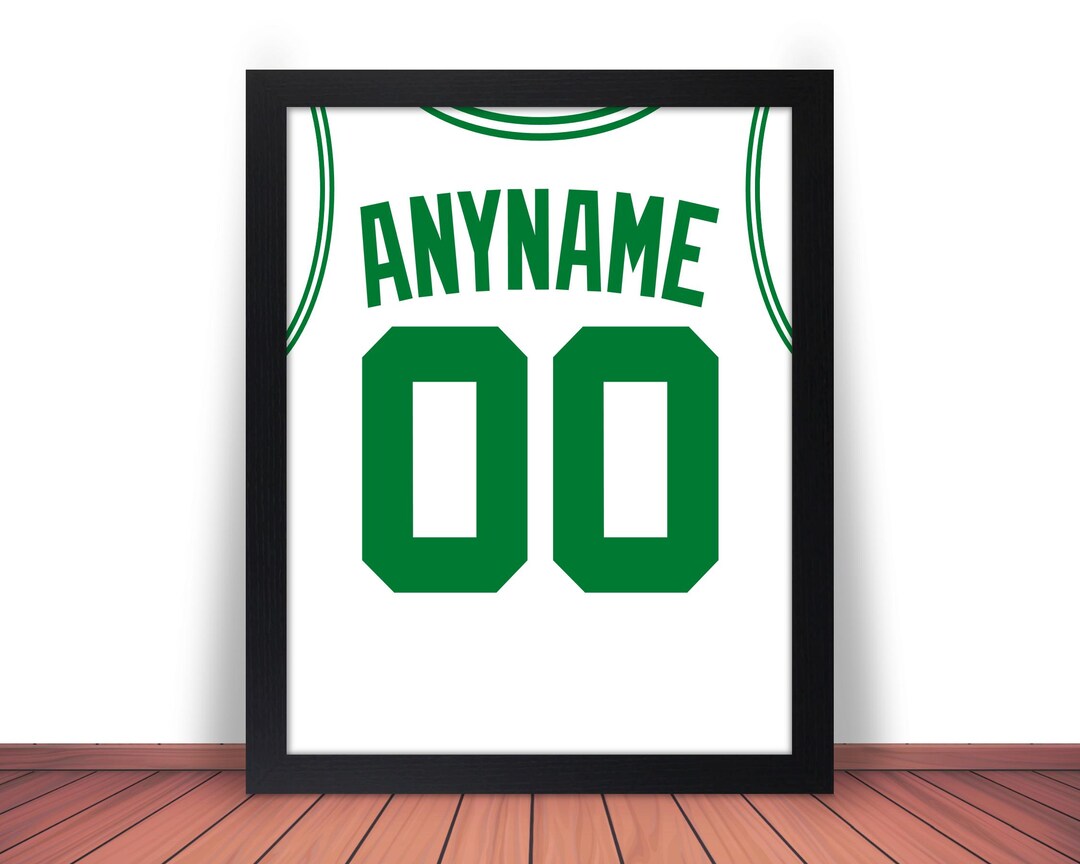 BOSTON CELTICS Comparable Photo Picture Custom BASKETBALL Poster (any ...