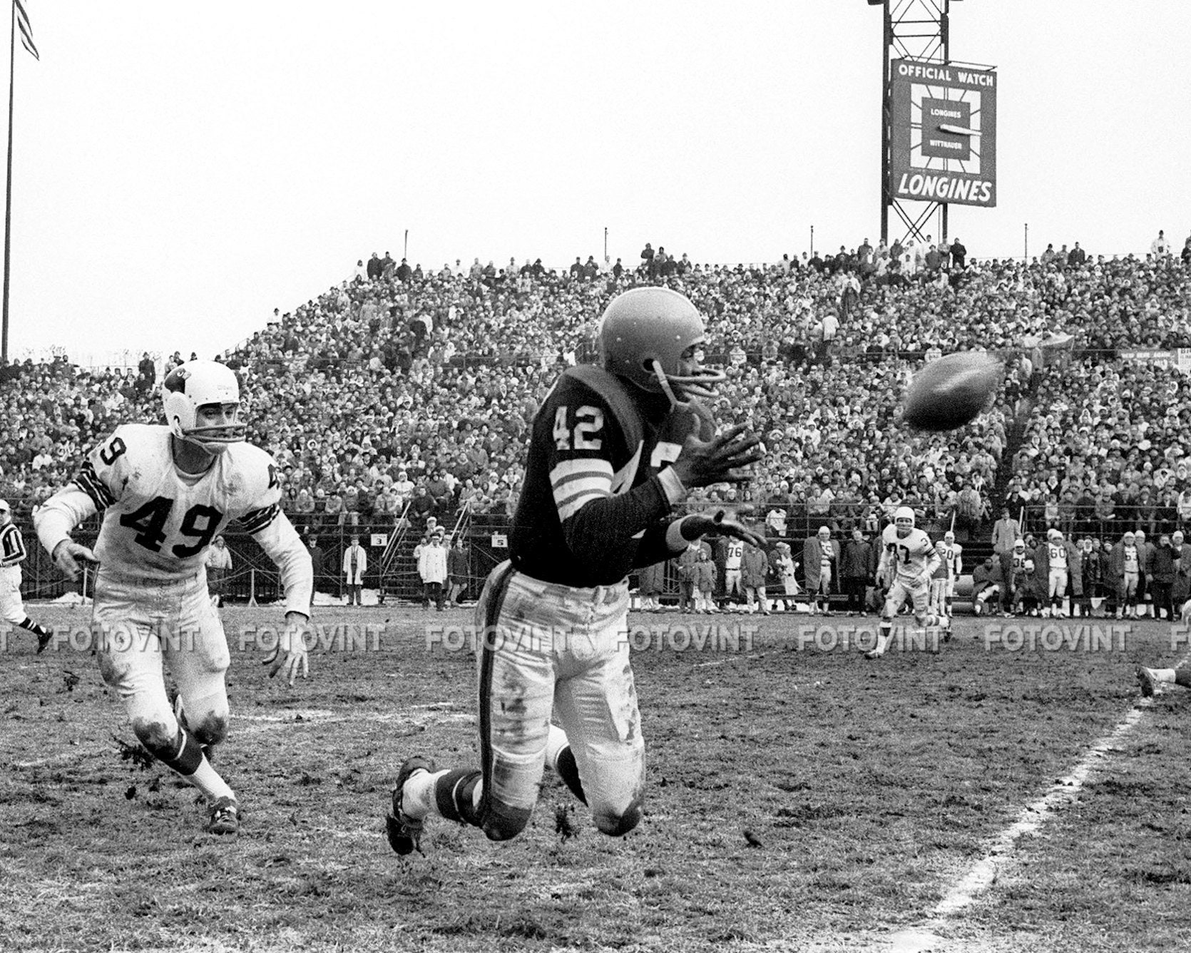 PAUL WARFIELD  Cleveland Browns 1960's Wilson Throwback NFL Football Jersey