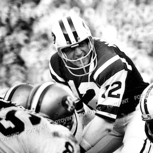 JOE NAMATH Photo Picture New York JETS Football Photograph Print 8x10, 8.5x11, 11x14 or 11x17  (JN2)