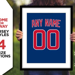 Cubs jersey sales your name