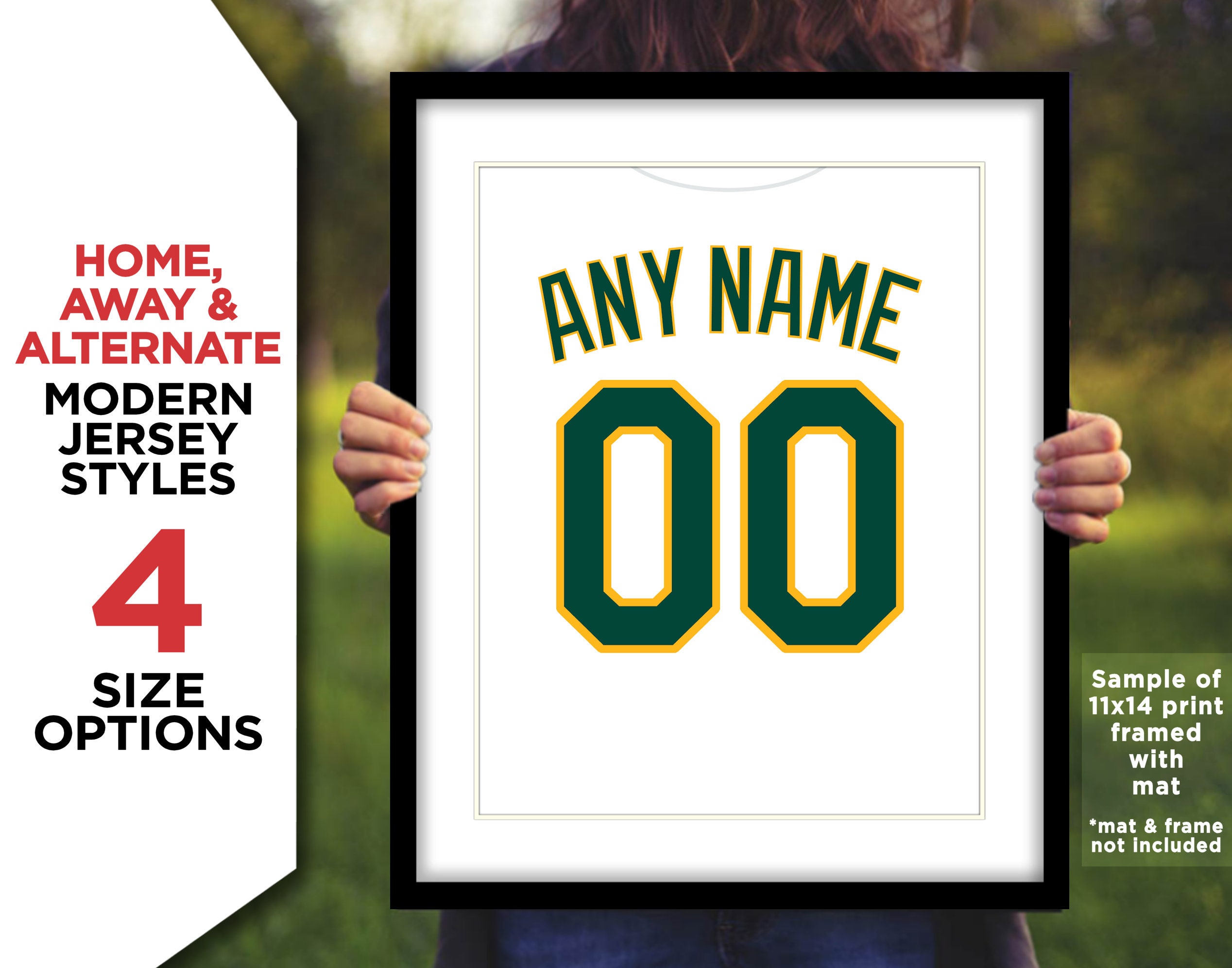 OAKLAND A'S ATHLETICS JERSEY CURSIVE BLANK WHITE RUSSELL MEN AUTHENTIC 44 L