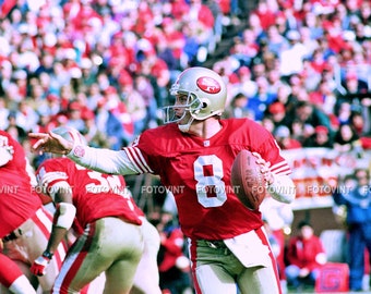Steve Young SAN FRANCISCO 49ers Photo Picture FOOTBALL Photograph Print 8x10 8.5x11 or 11x14 SY4