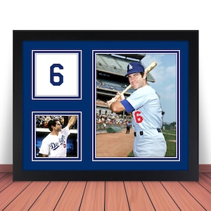 STEVE GARVEY Collage Photo Los Angeles DODGERS Baseball Picture Poster Print in 8x10, 8.5x11, 11x14 or 16x20 with Framed Option (1B)