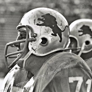 ALEX KARRAS  Detroit Lions 1969 Wilson Throwback NFL Football Jersey