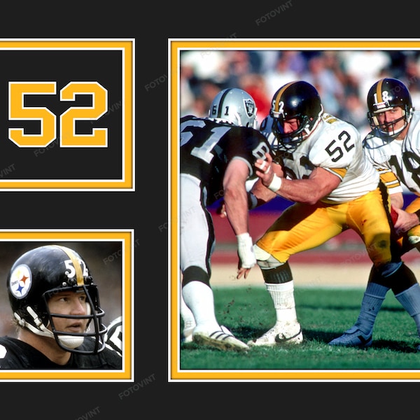 MIKE WEBSTER Photo Collage Print PITTSBURGH Steelers Football Picture Poster 8x10, 8.5x11, 11x14 or 16x20