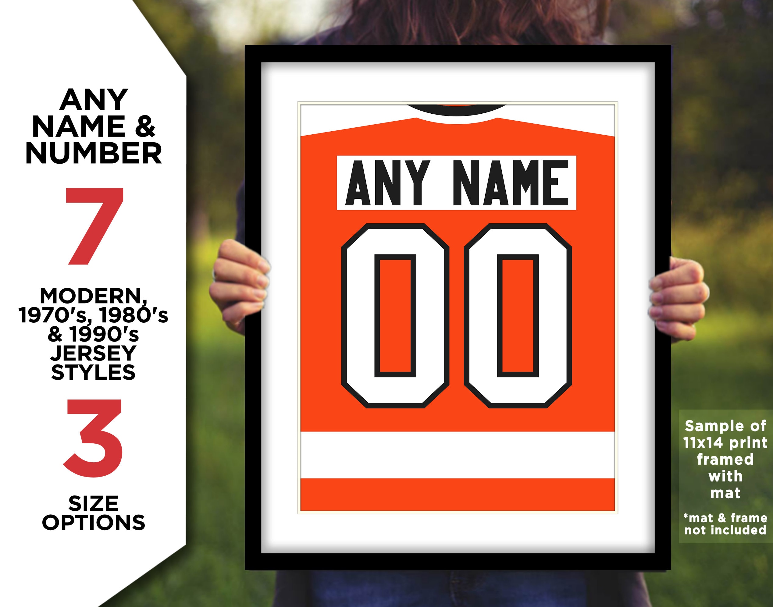 NHL Philadelphia Flyers Custom Name Number 2023 Mix Jersey Sweatshirt