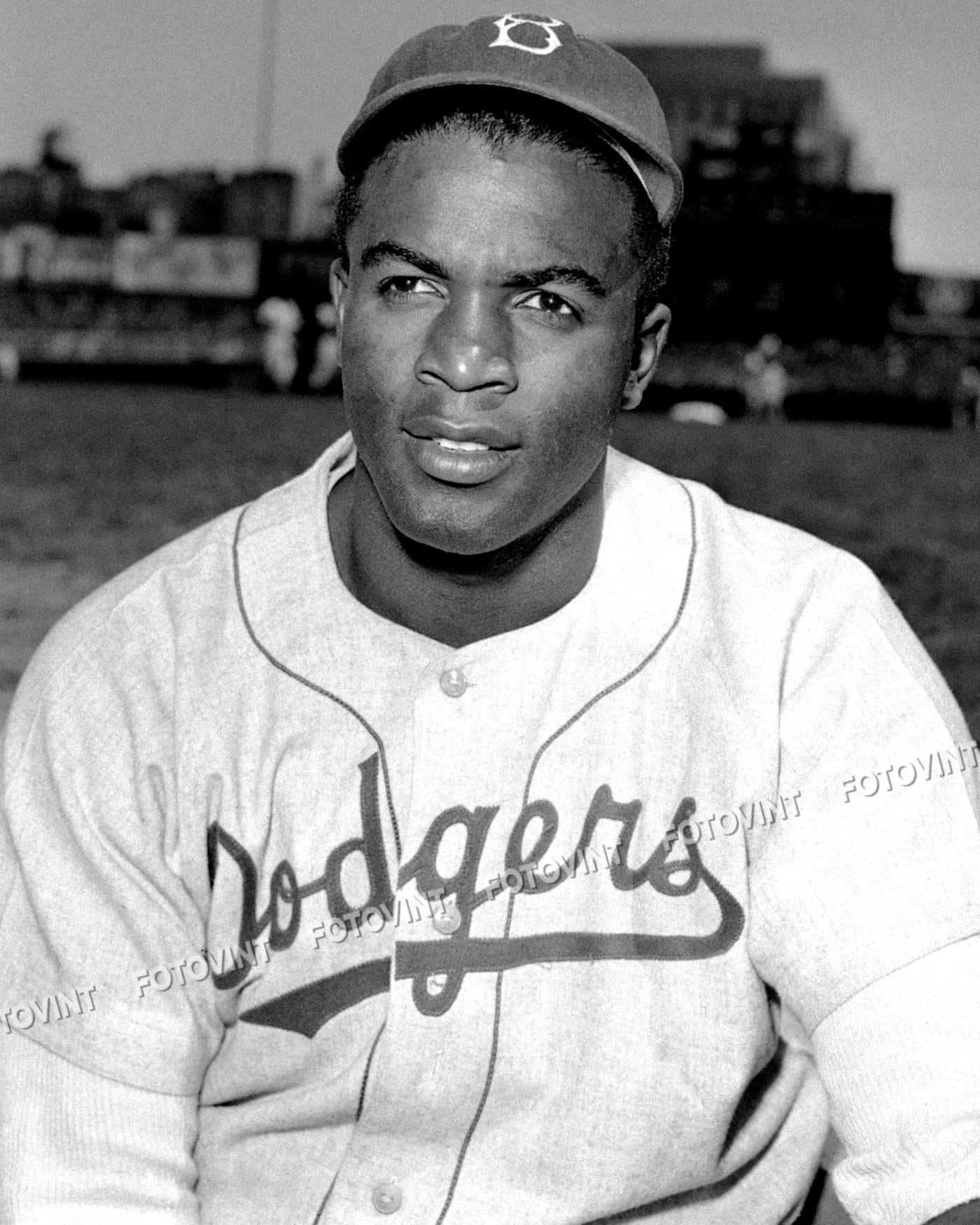 JACKIE ROBINSON Photo Picture BROOKLYN Dodgers Vintage Baseball Photograph  Print 8x10, 8.5x11 or 11x14 (JR5)