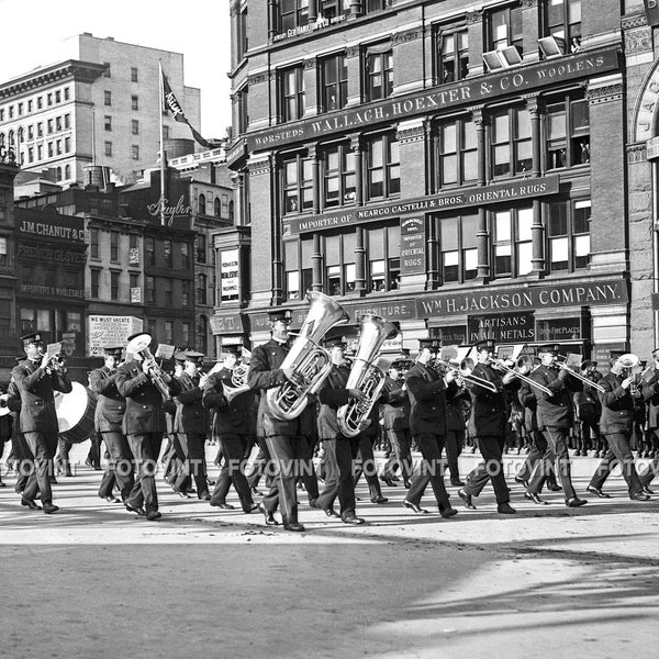 1910 New York City POLICE NYPD Marching Band Photo Picture VINTAGE Cop Photograph Print 8x10, 8.5x11, 11x14 or 16x20 (POL10)