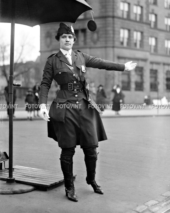 1918 Female POLICE OFFICER Photo Picture VINTAGE Washington - Etsy