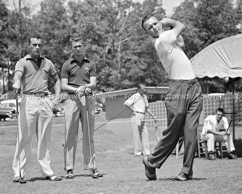 ARNOLD PALMER Golf Photo Picture 1954 Wake Forest College Tournament Photograph Print 8x10, 8.5x11, 11x14 or 16x20 AP2 image 1