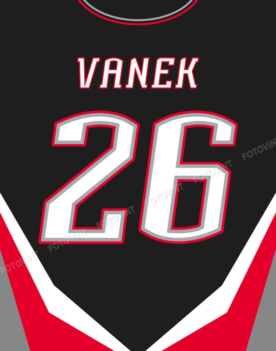 Thomas Vanek Signed Buffalo Sabres Jersey