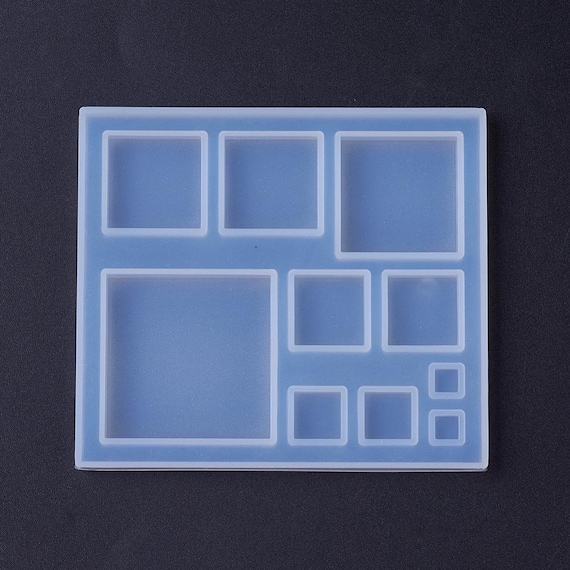 Various Size-Square Silicone Mold, DIY Blocks, Gift Idea, DIY Candy, Chocolate, Candle, Soap, Resin, Epoxy, Jewelry, Casting Mold, Flexible
