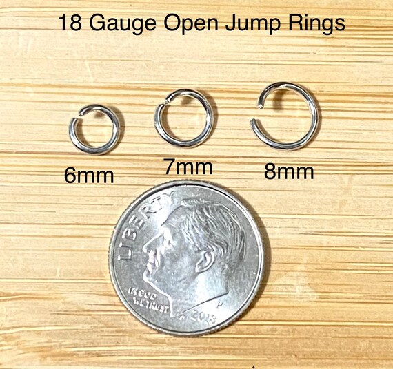 1000 Anneaux Fendus Inox 0,6 X 4 Mm – Petits Anneaux De Saut Pour Bijoux, Bricolage