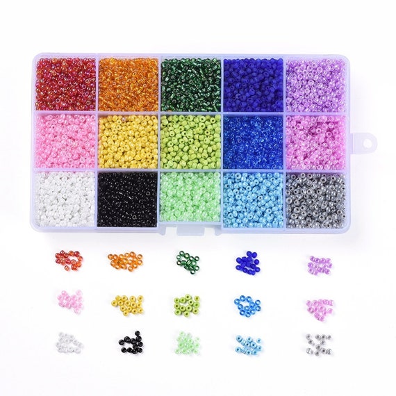 Glass Jewelry Making Accessories, Seed Beads 2mm Free Shipping
