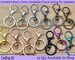 1, 5 or 10 Keychains, Quality Checked, *Read Description*, Lobster Claw Clasp, Swivel, Split Ring Gold, Silver, Black, Rainbow, Rose, Bronze 