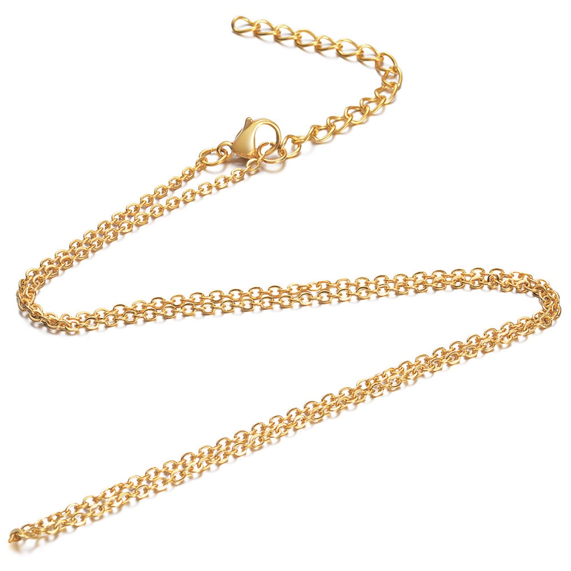 10Bulk Stainless Steel Necklace Chains Gold or Silver Wont Etsy