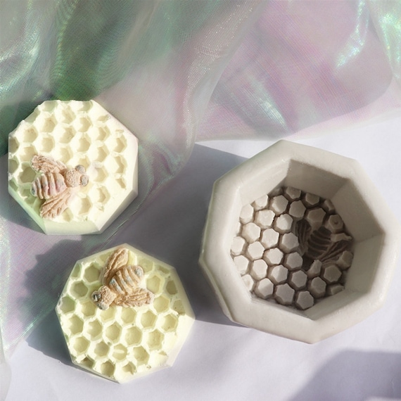 Large Honeycomb Silicone Soap/Wax Mold *Inventory Clearance*