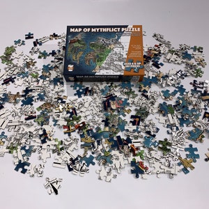 Mythflict Tweezijdige Puzzel (Geografie)