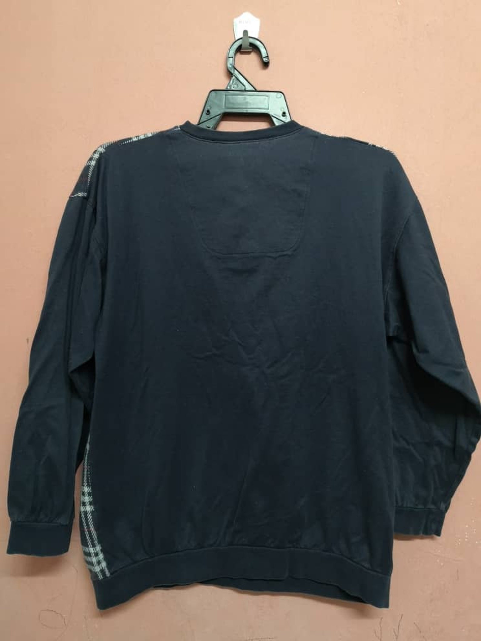 Vintage Checkered Burberrys Sweatshirt | Etsy