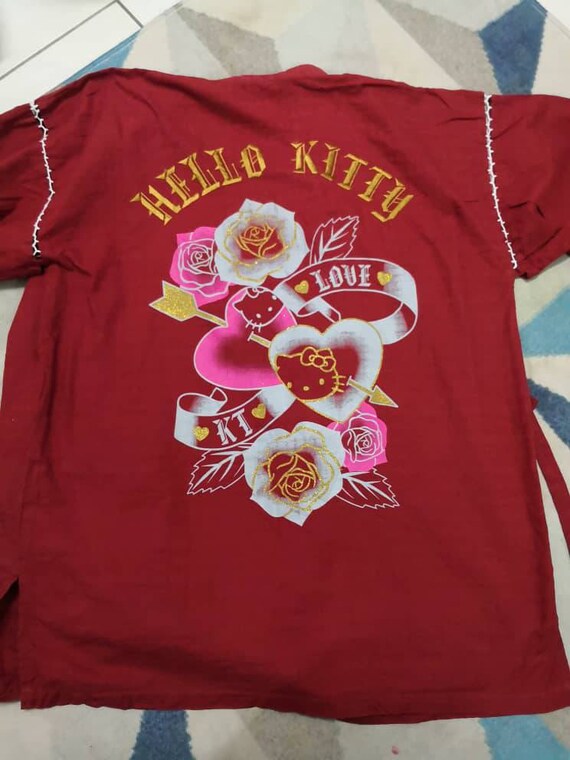Kimono Hanten Embroidered Hello Kitty