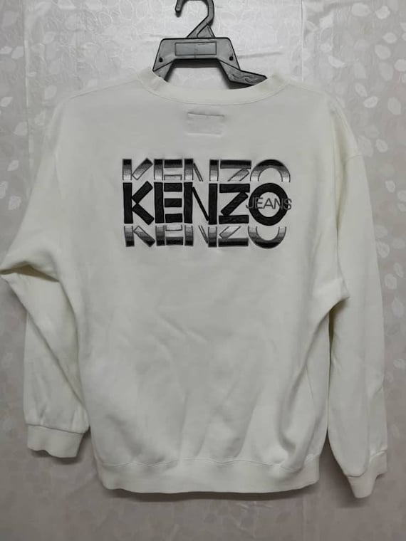 Kenzo Jeans Embroidered Sweatshirt