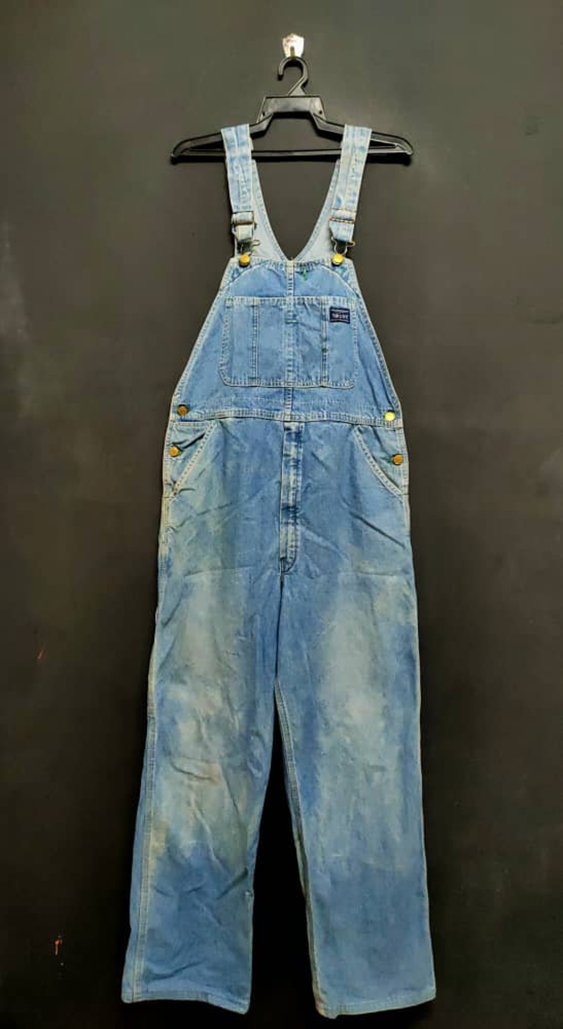 Vintage Levis Overall Size 34 | Etsy