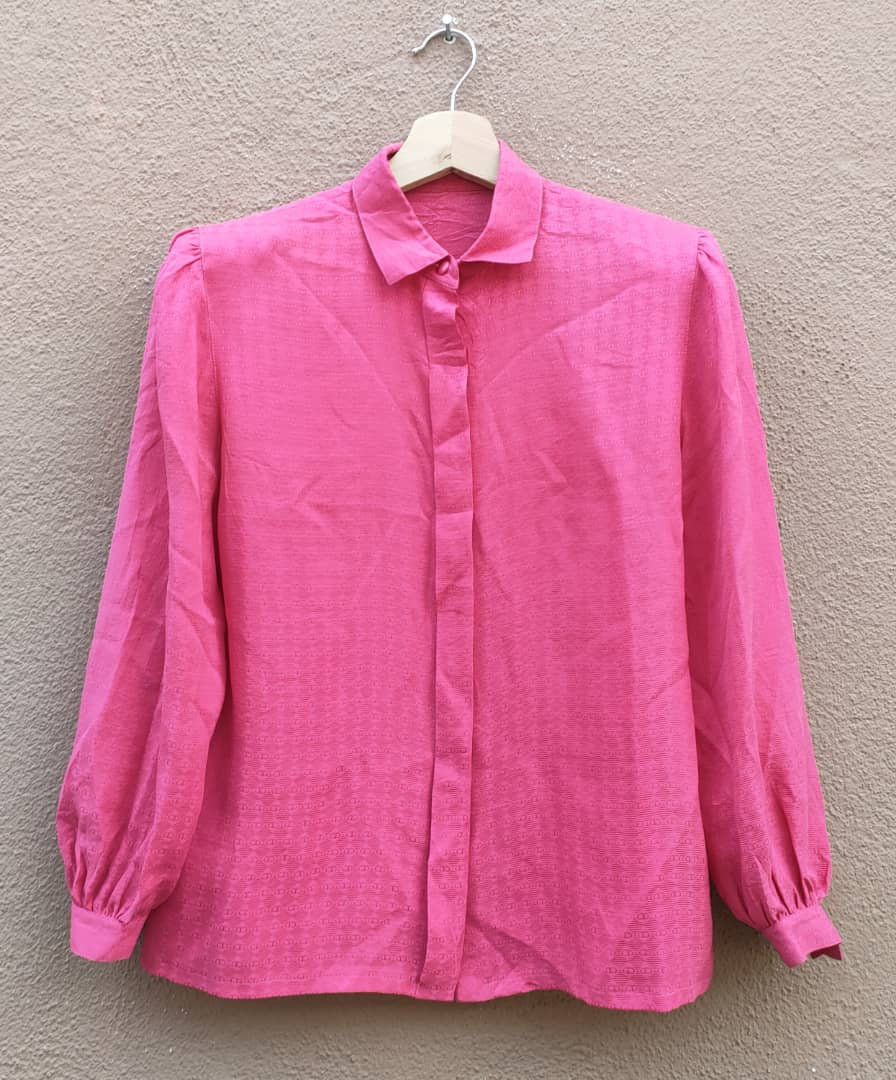 Christian Dior Pink Monogram Blouse | Etsy