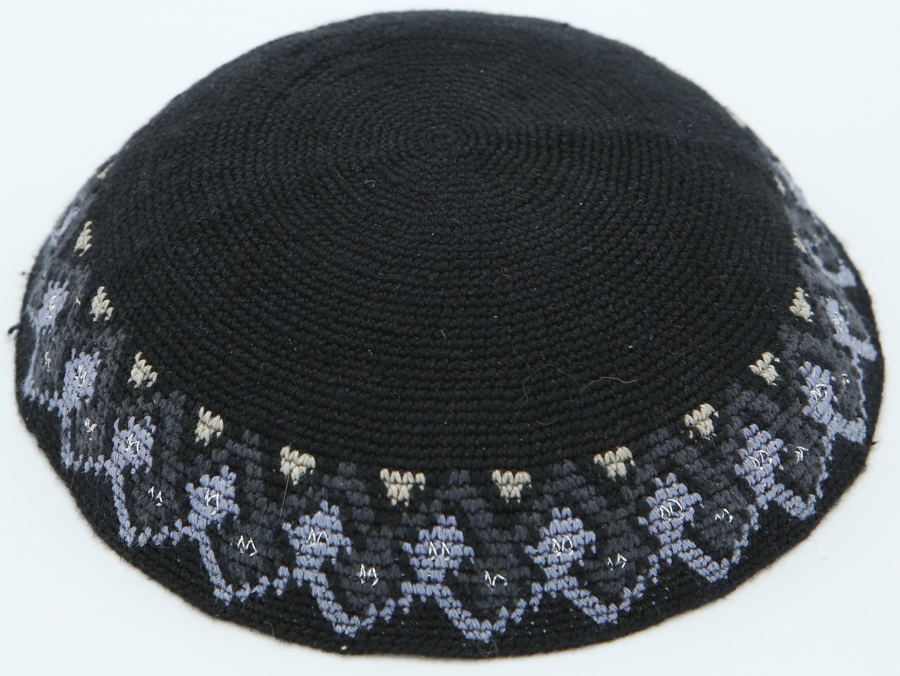 Kippaco Hand Knitted Yarmulke Knitted Kippah Hat 15.7 Cm/6.2 Etsy