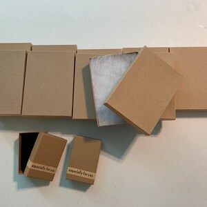 Silk Ribbon Closure Brown Kraft Paper Flat Pack Gift Boxes Wholesale
