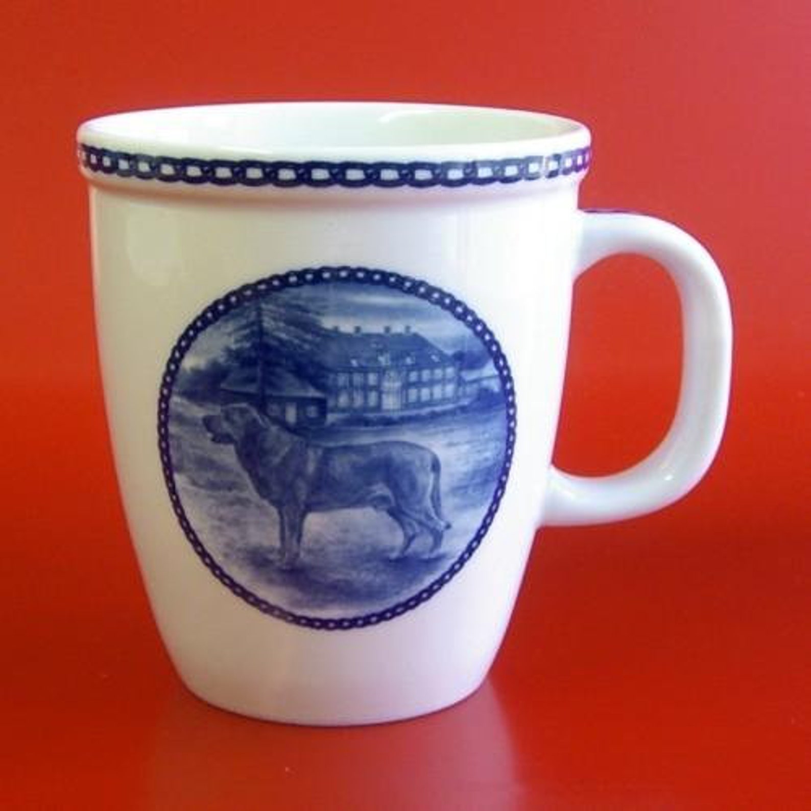 Broholmer Porcelain Mug Made in Denmark Etsy