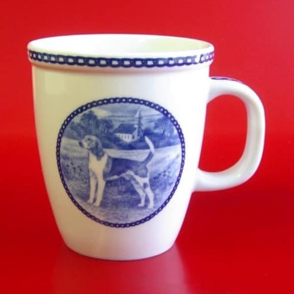 American Fox Hound - Porcelain Mug made in Denmark