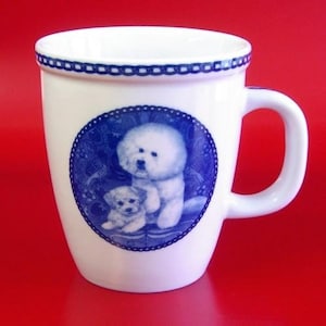 Bichon Fris - Porcelain Mug made in Denmark