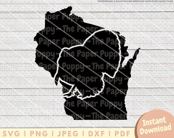 WI Turkije jacht SVG-bestand - PNG, Pdf, Dxf, gesneden bestand voor cutters en meer - Strutting Turkije Instant Digitale Download - Clipart Vector
