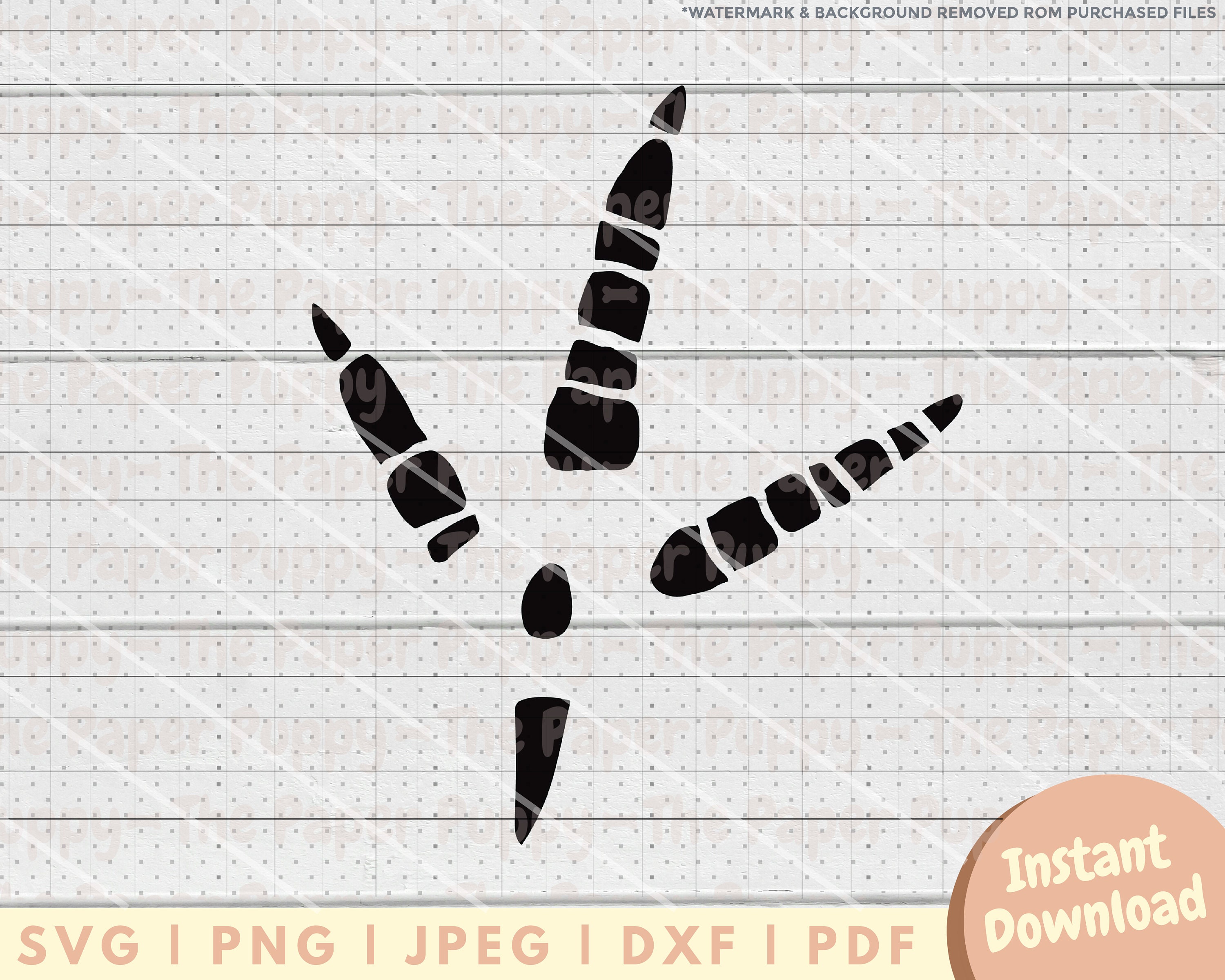 Bigfoot Reusable Mylar Stencil - Art Supplies
