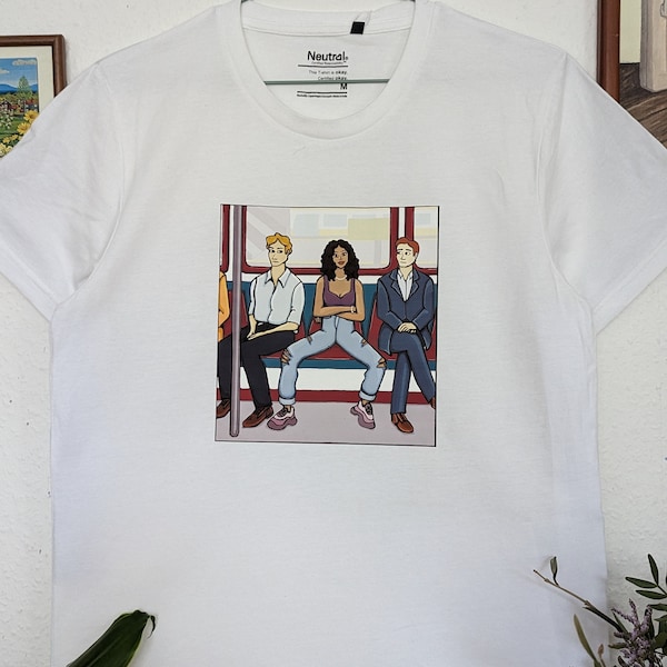 Self-printed and designed T-shirt including donation to Wildwasser Frankfurt e.V.